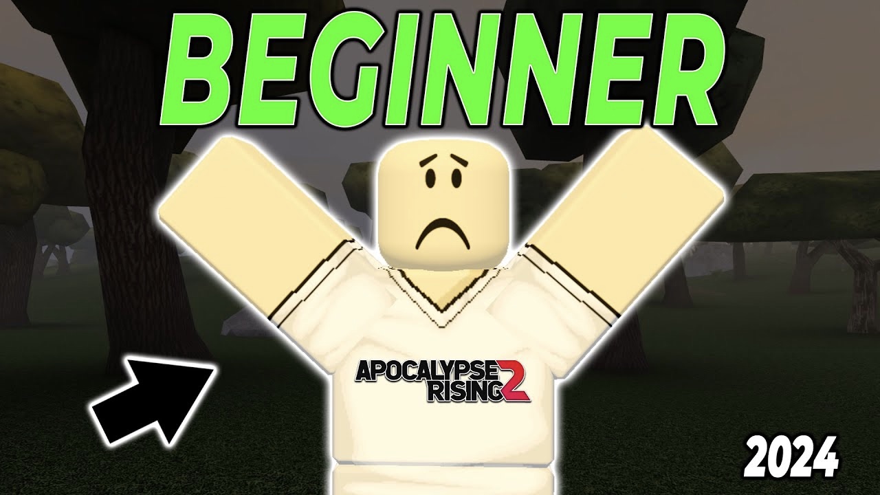 New Apocalypse Rising 2 player character in a starting forest area