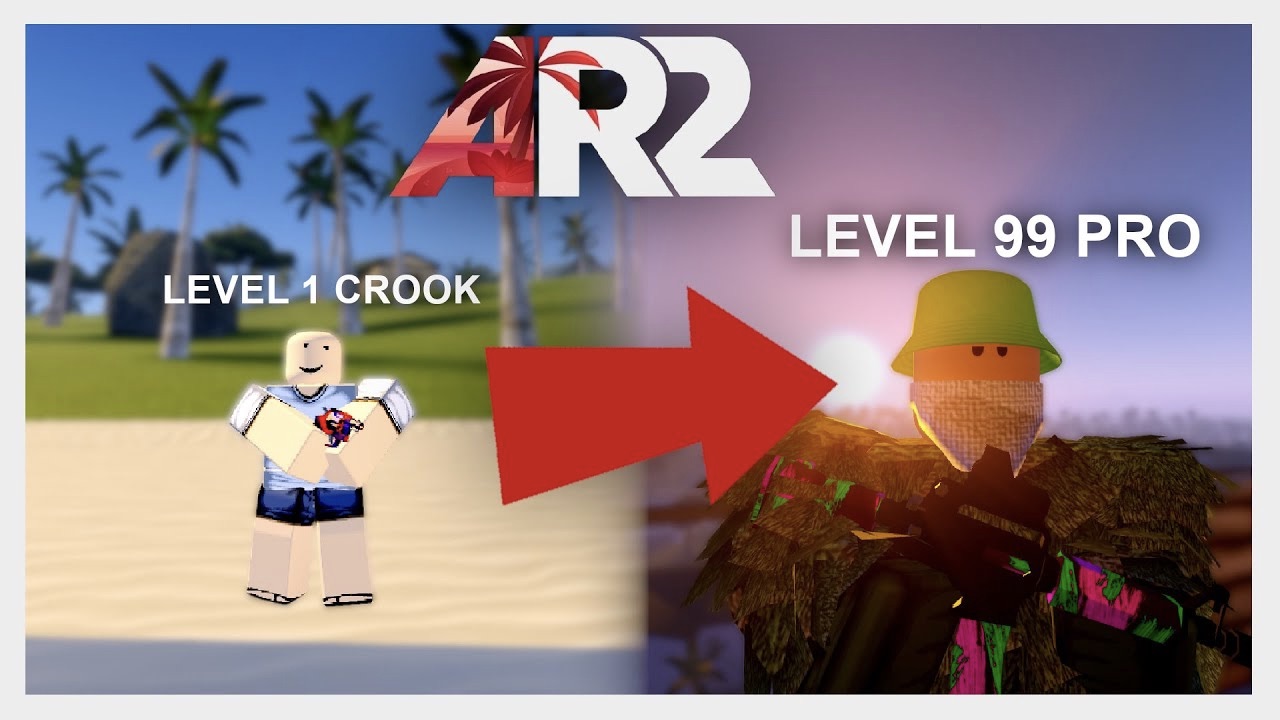 New survivor and geared veteran compared on an Apocalypse Rising 2 beach