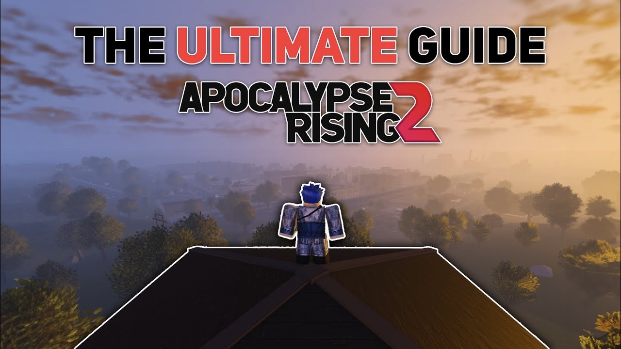 Player character overlooking a misty sunrise valley in Apocalypse Rising 2